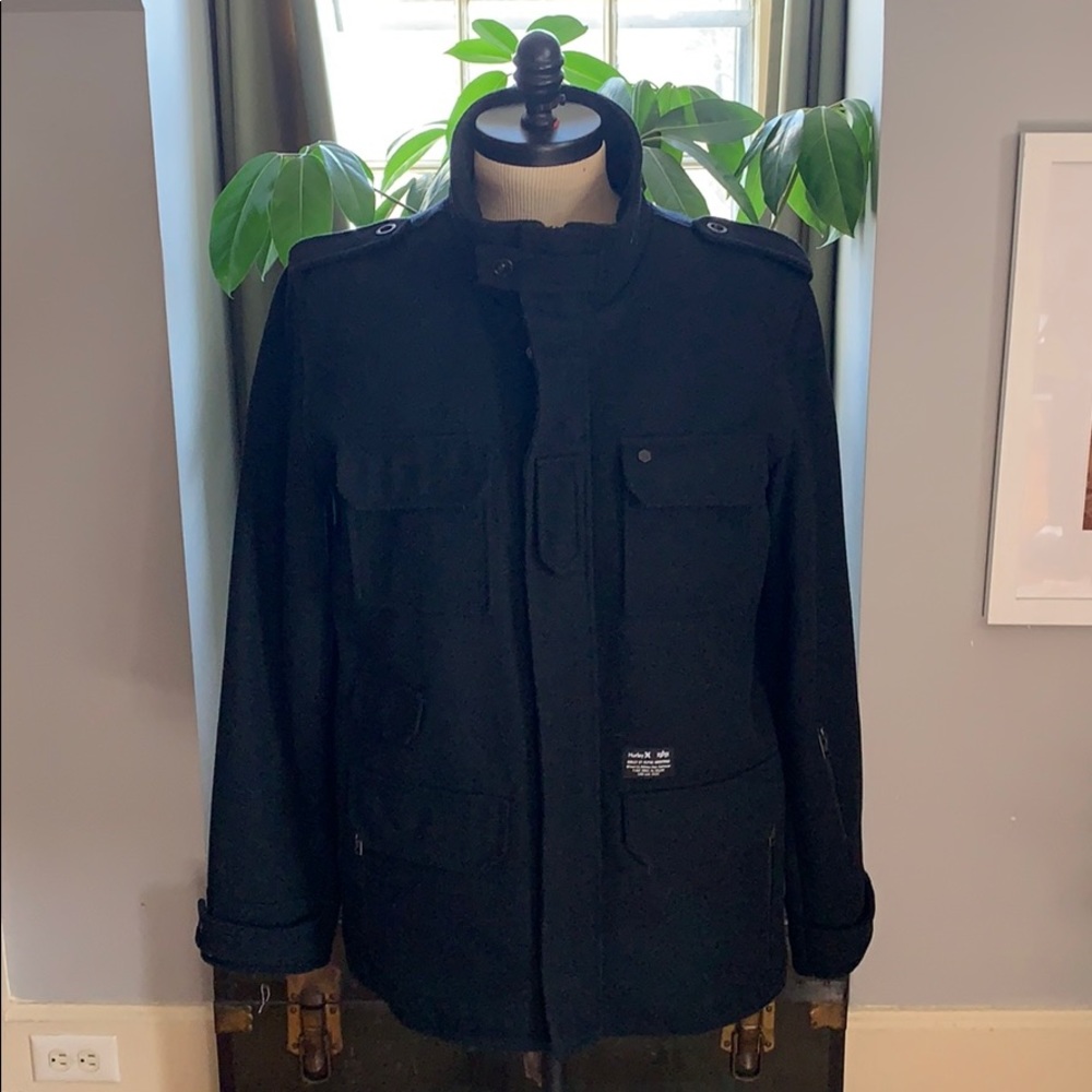 Hurley collaboration Military Alpha wool